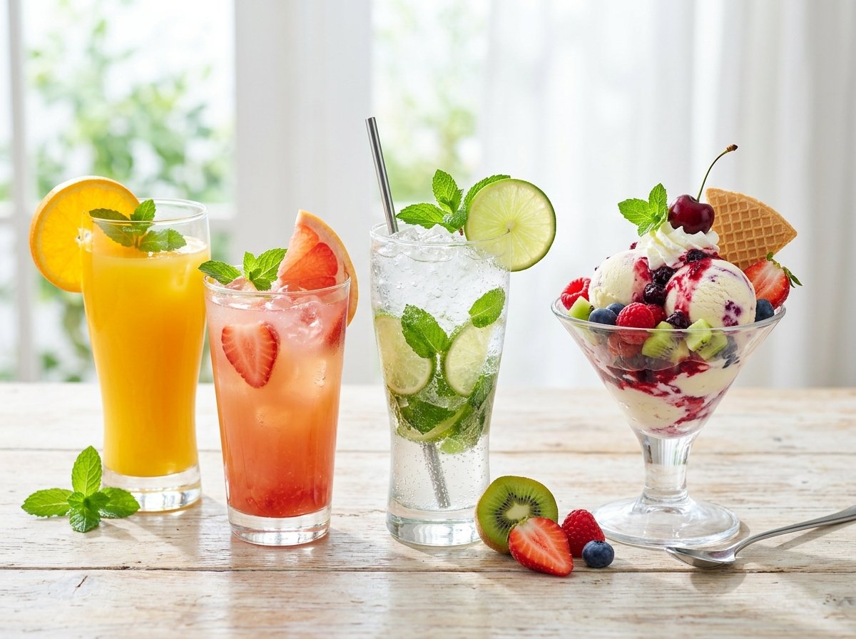 Fresh Fruit Juices & Shakes