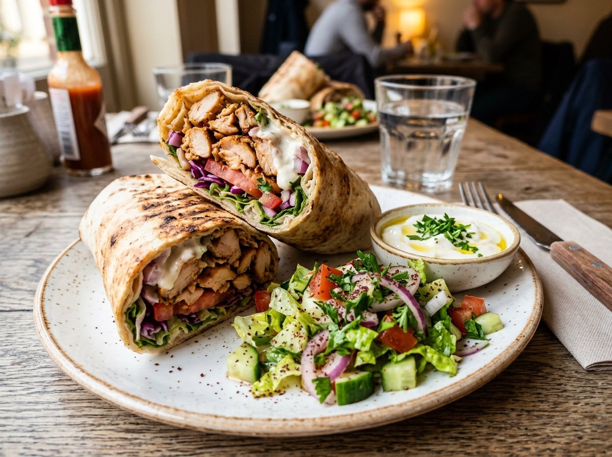 Chicken Shawarma Roll